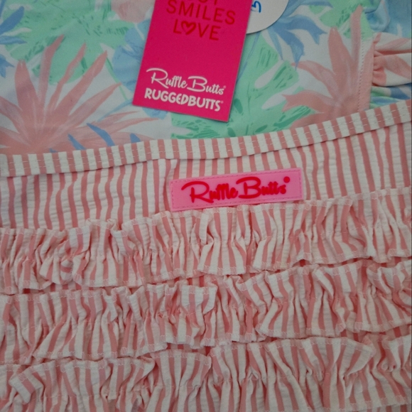 Ruffel Butt's Size 10 girls rashguard 2 piace bathing suite. - Picture 1 of 10